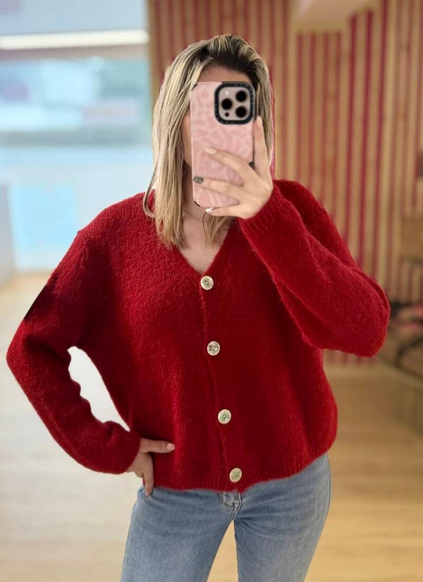 Pull/Gilet uni (div couleurs)