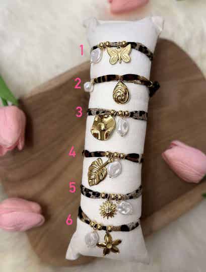 Bracelet fil satin