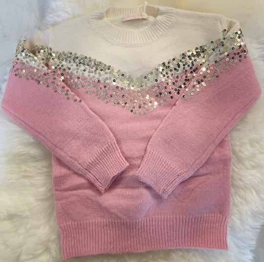 Pull à sequins