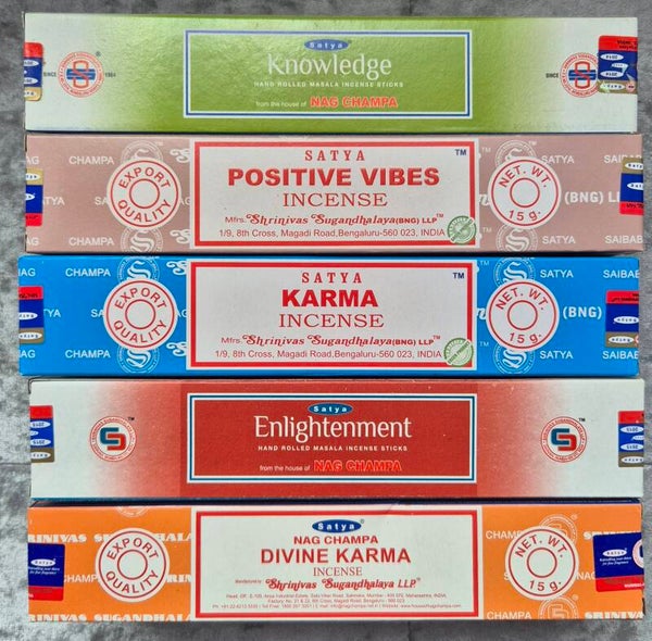 Intention & karma incense bundle
