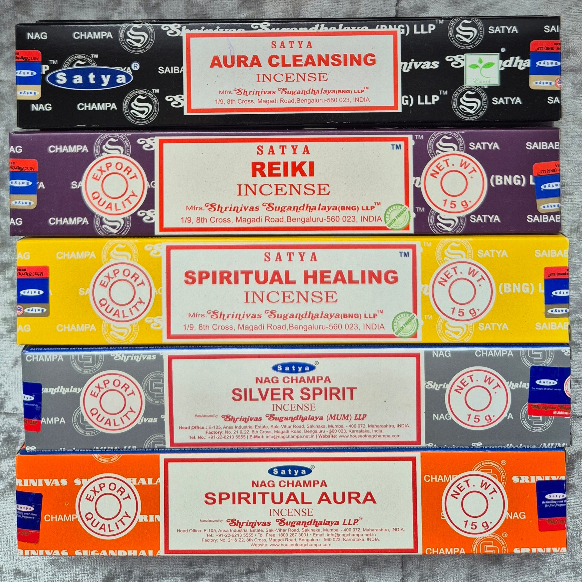 Deep healing & cleansing incense pack