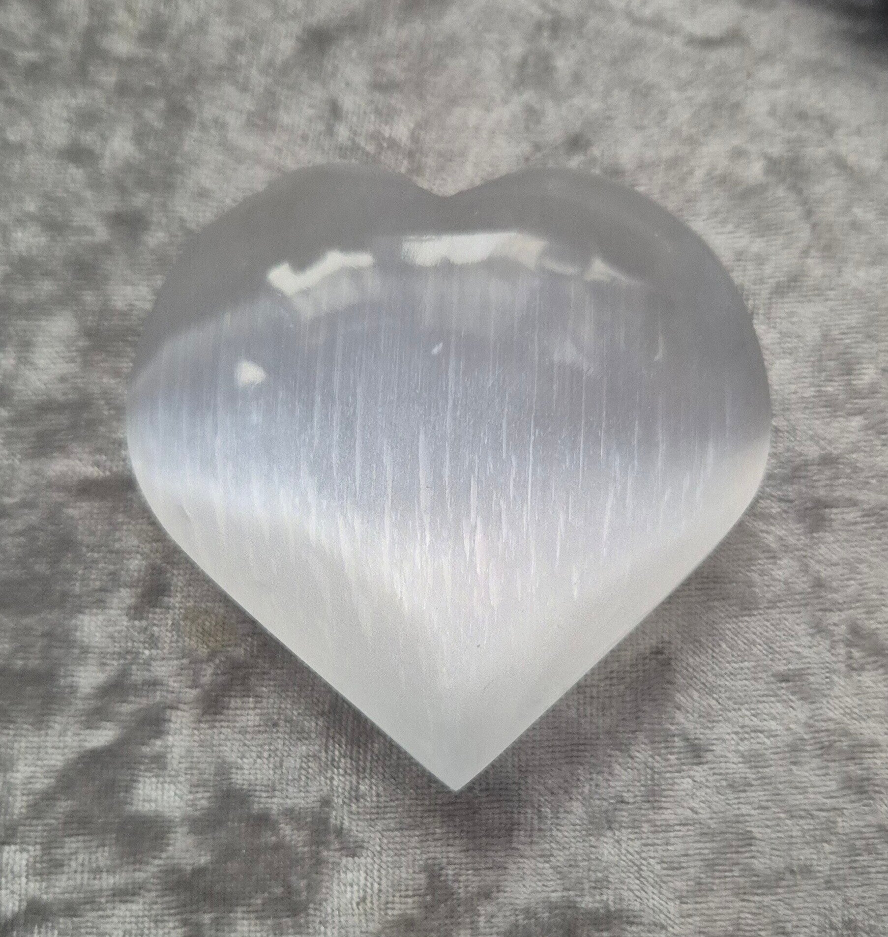 Selenite heart