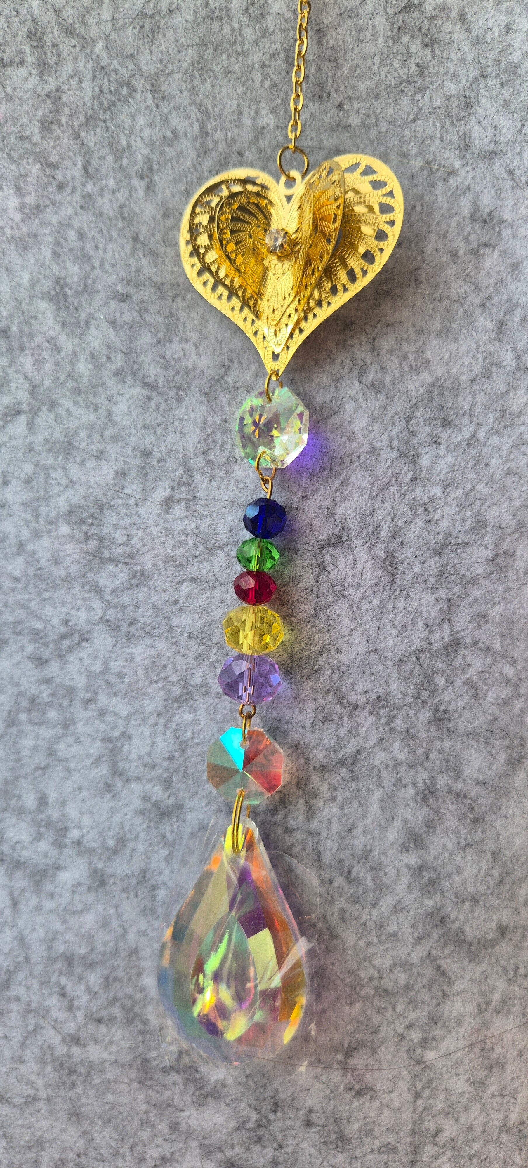 Heart suncatcher