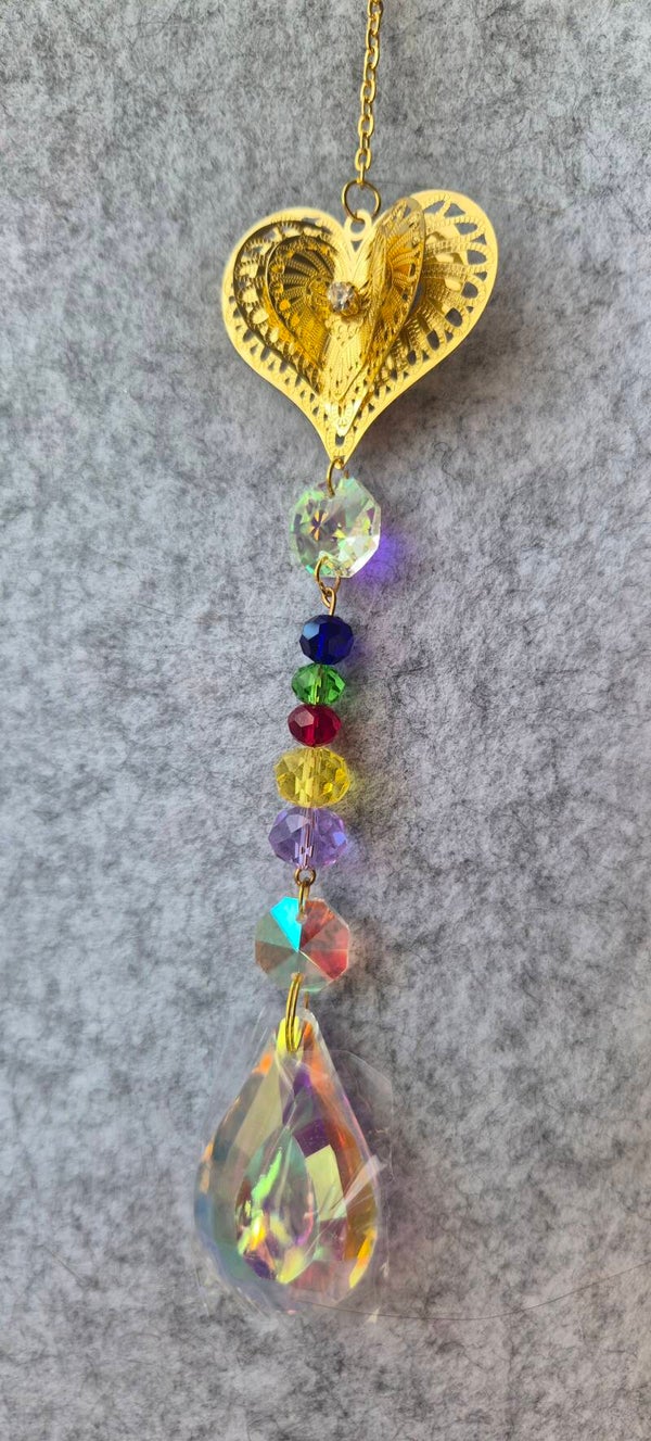 Heart suncatcher