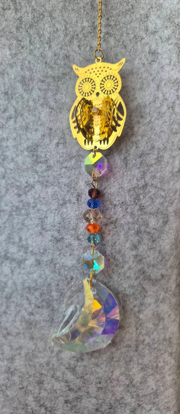 Owl suncatcher