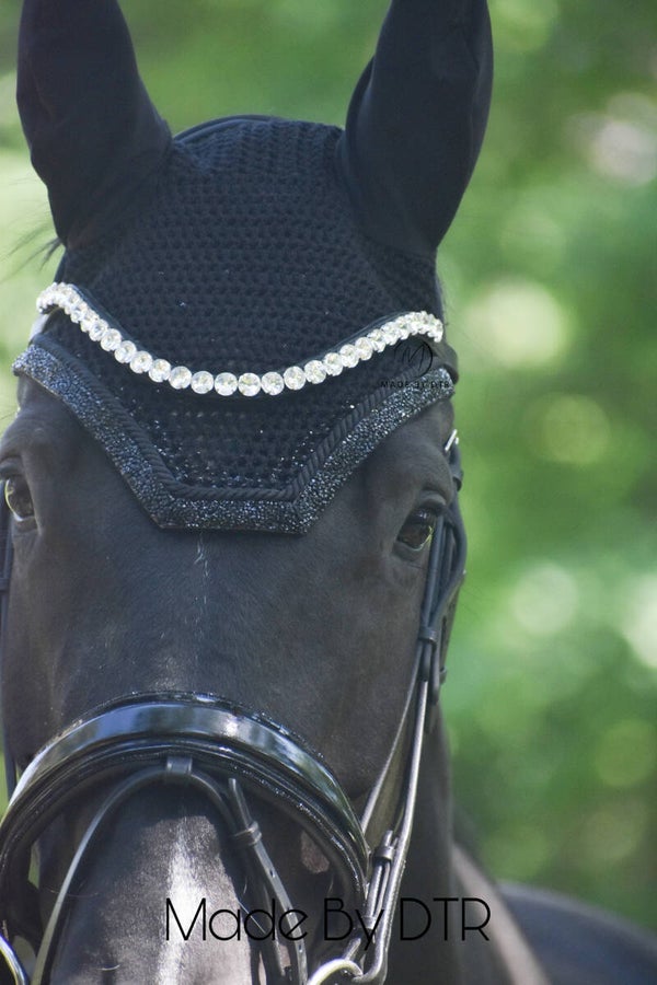 Oornetje samenstellen - Glitter en strass steentjes