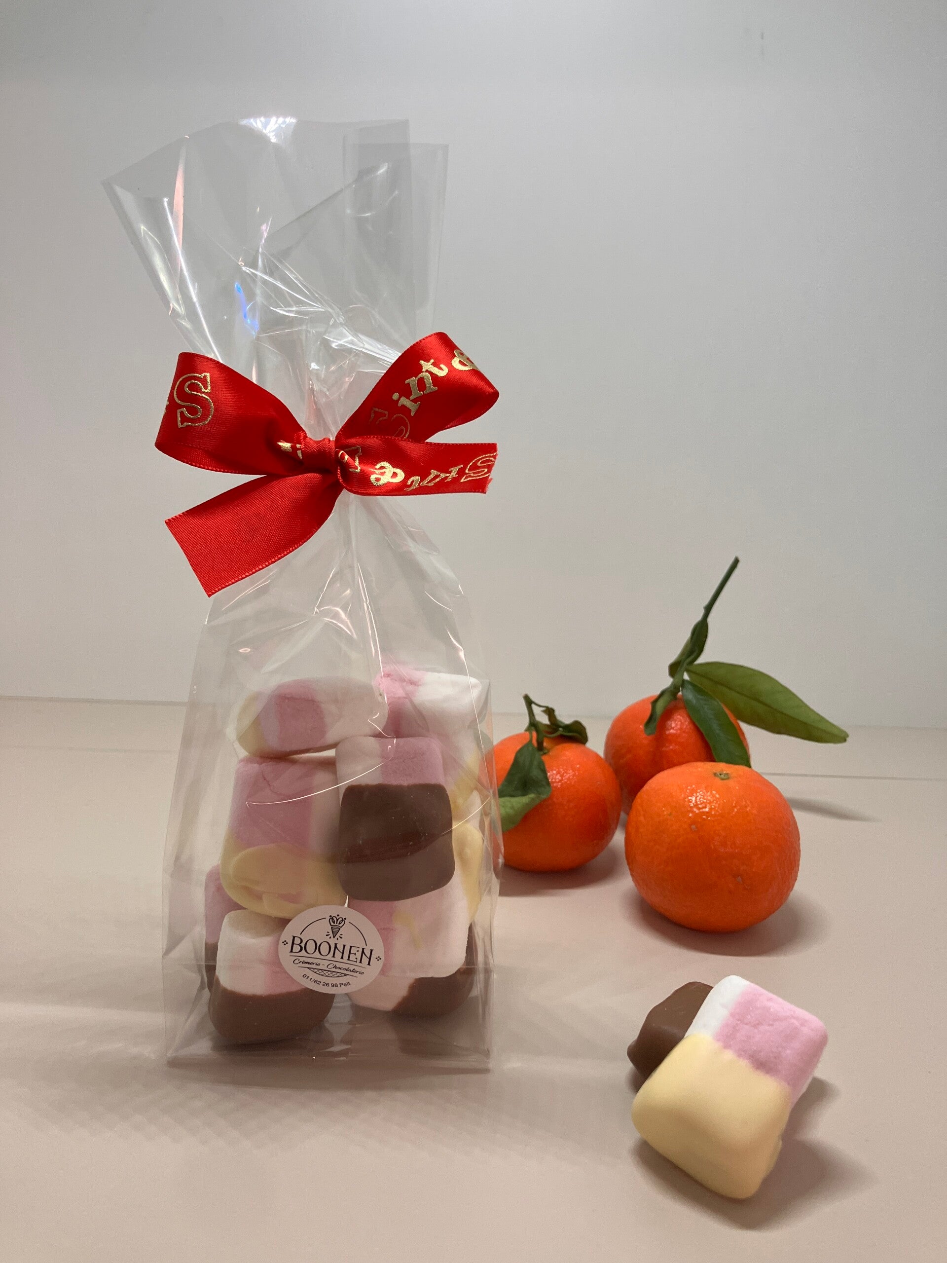 Marshmallowblokjes met chocolade