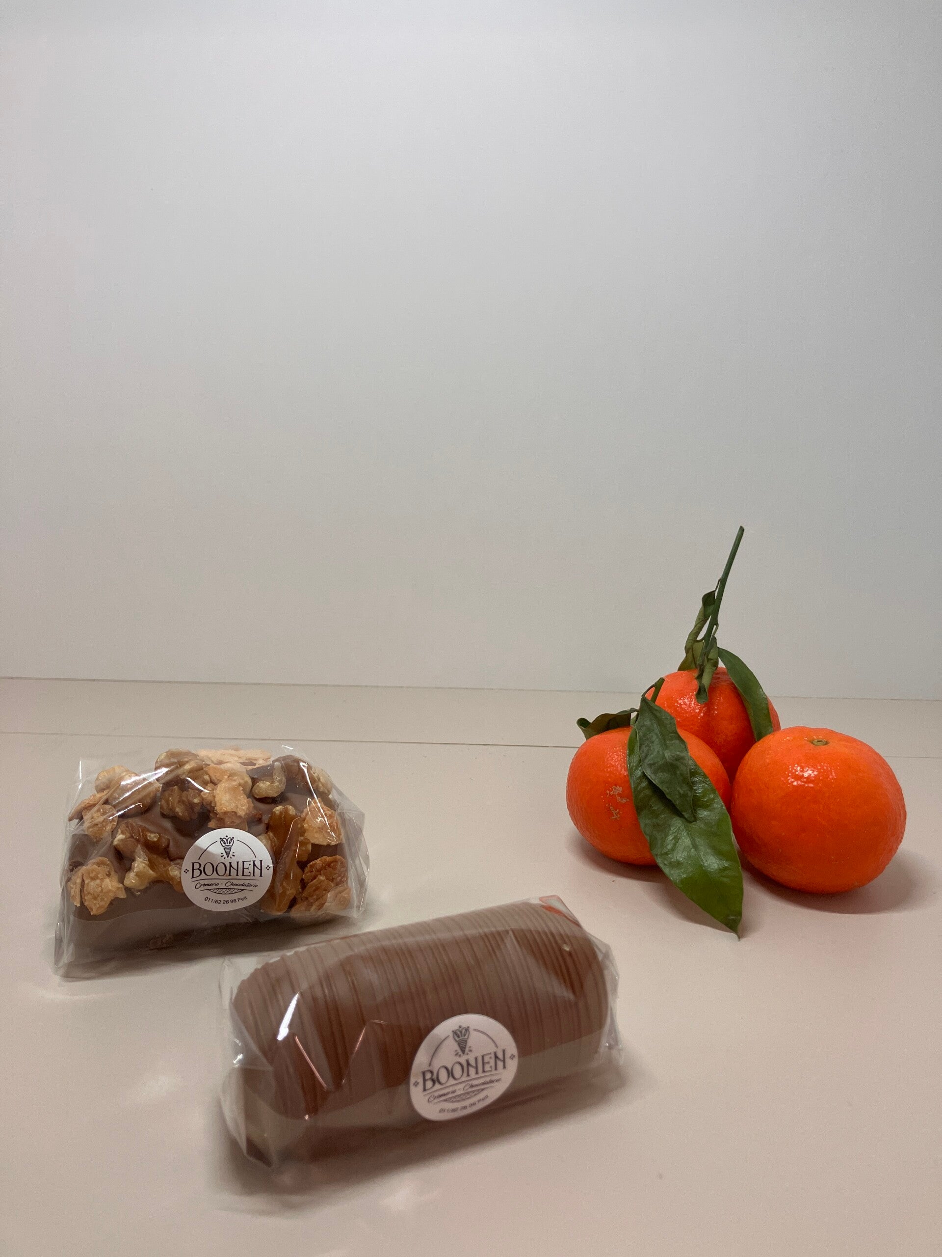 Marsepein overgoten met chocolade