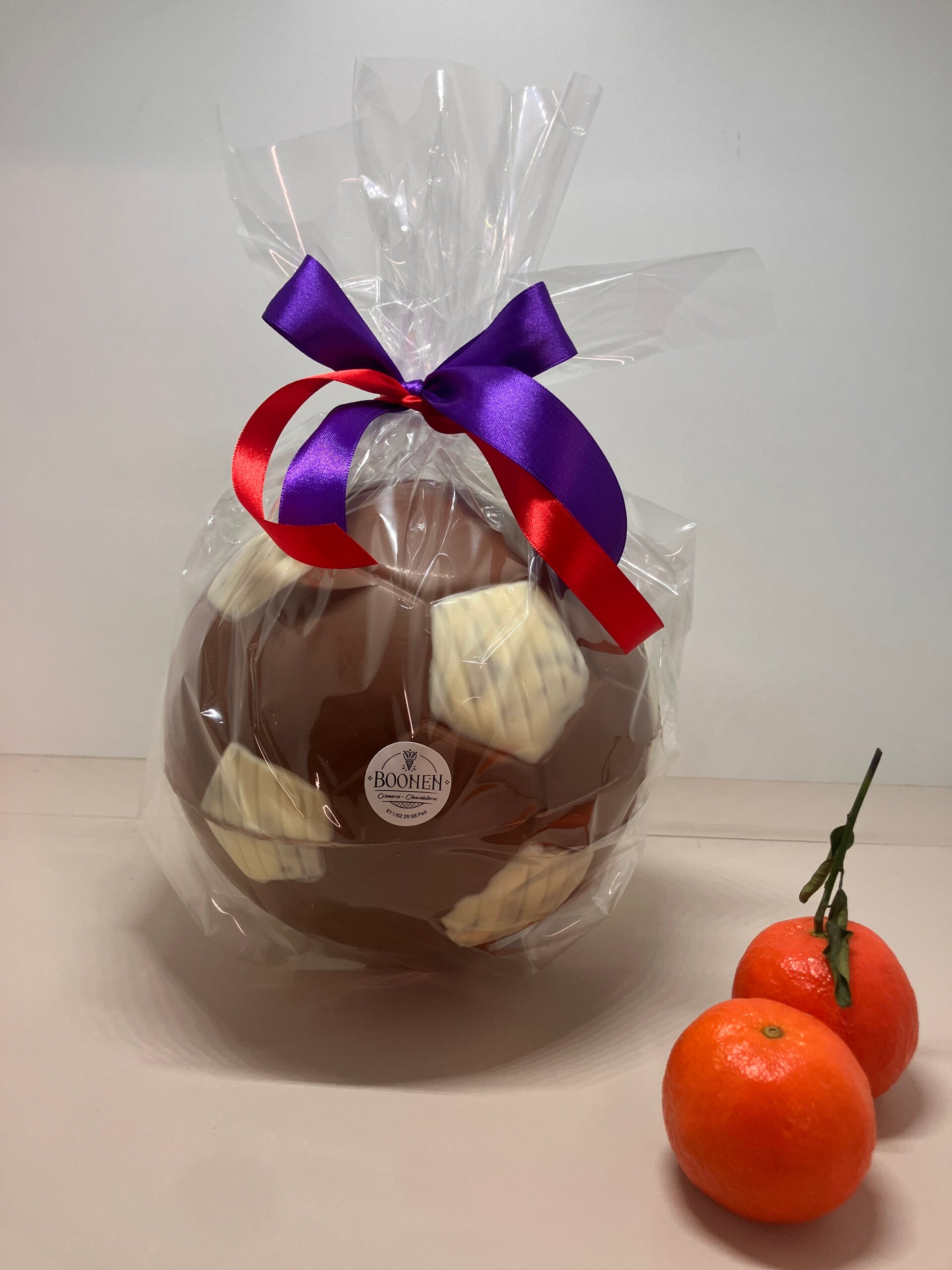 Voetbal in chocolade