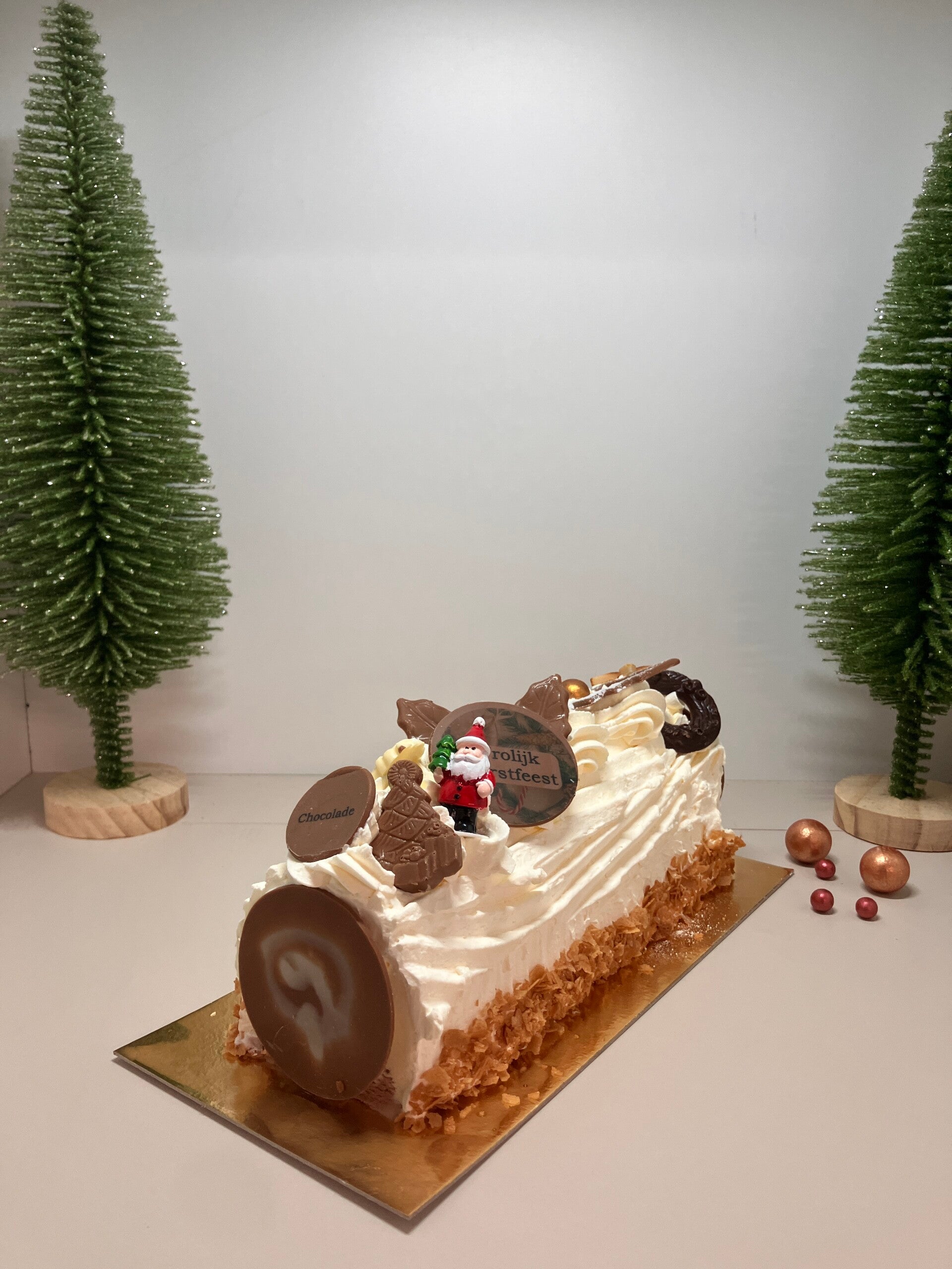 Ijsstronk Vanille - Chocolade