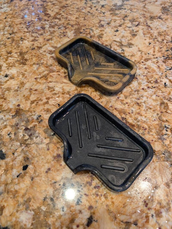 Resin soap Tray & holder"