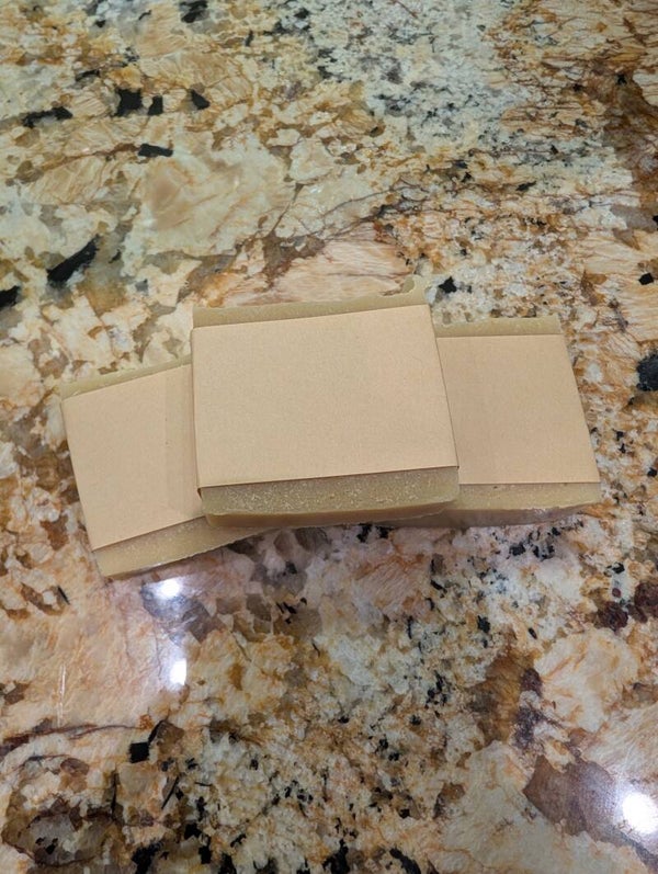 Grapefruit goat milk cold pressed soap