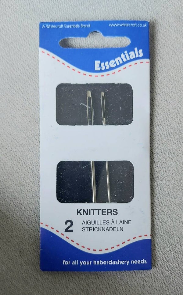 Whitecroft Essentials knitters, darning needles, Crochet