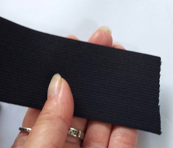 45mm wide Elastic - black
