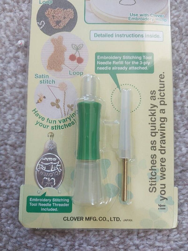 Clover Embroidery Stitching Tool. Art No. 8800. Quality Made