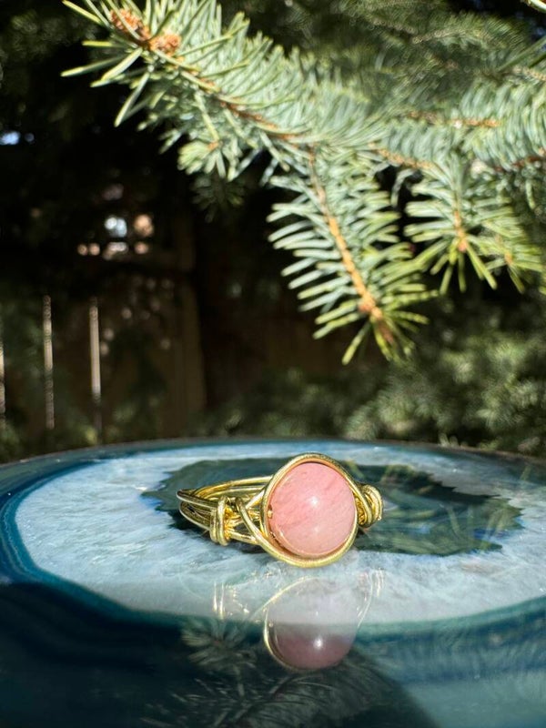 Rhodonite Ring