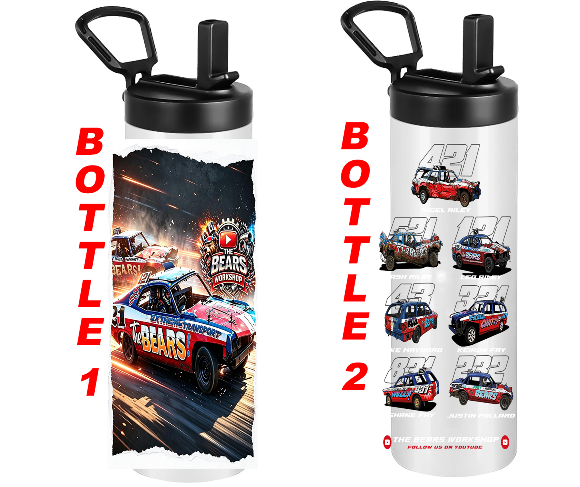 The Bears Water Bottle