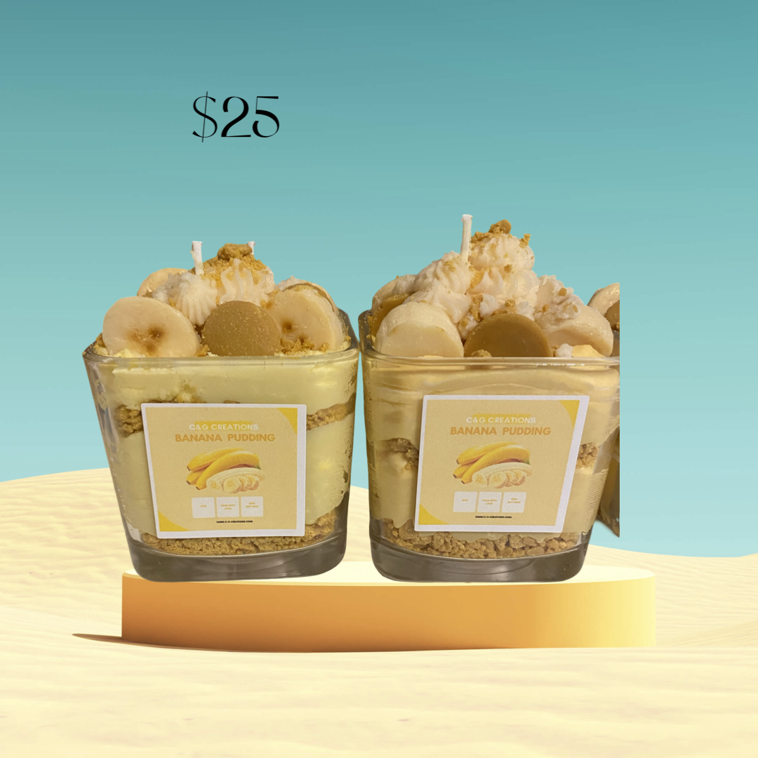 Banana Pudding Candle