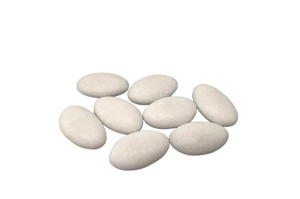 Suikerbonen Papa Chocolat wit mat 45% cacao