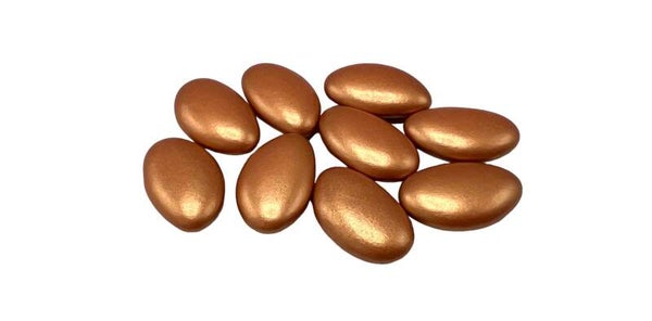 Suikerbonen Papa Chocolat koper parelmoer – Pure Chocolade 70% cacao