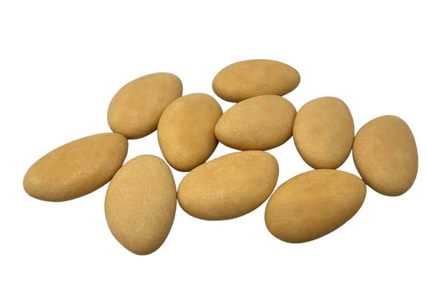 Suikerbonen Papa Chocolat beige– Pure Chocolade 70% cacao