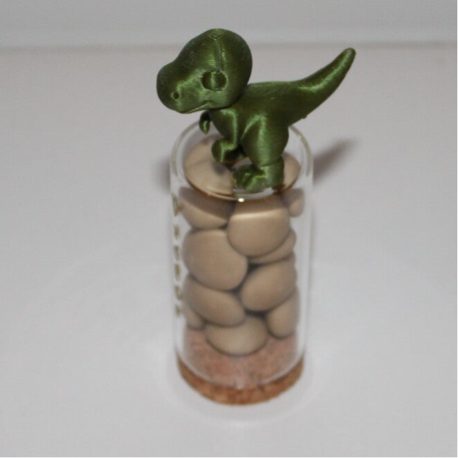 Glazen Buisje met Dino