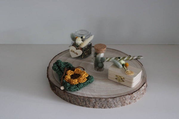 Geboortepakket 1 “Gele Bloemen” – 60 personen