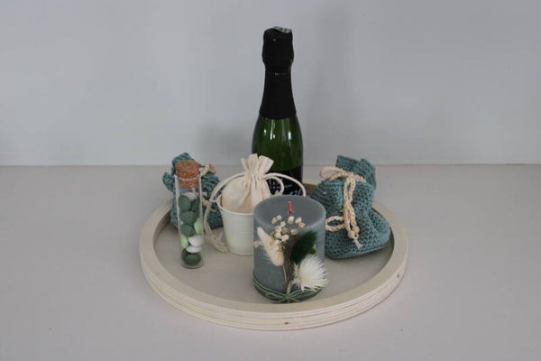 Geboortepakket 9 “Groen” – 50 personen