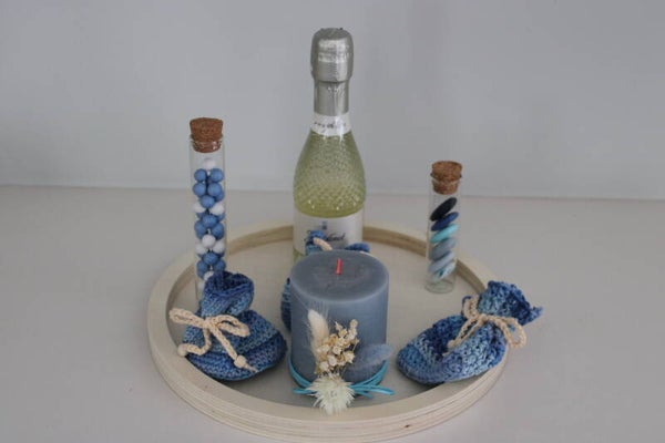 Geboortepakket 2 - Collectie Blauw – 50 personen