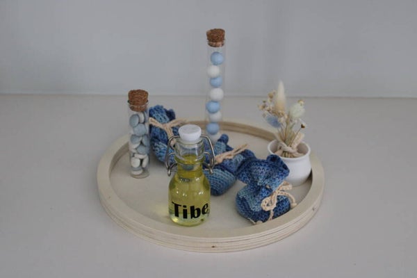 Geboortepakket 3 - Collectie blauw – 50 personen