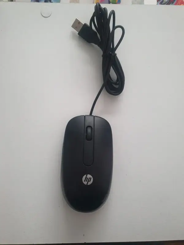 Souris HP noir filaire