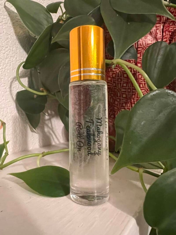 Mahogany Teakwood Scented Roll On
