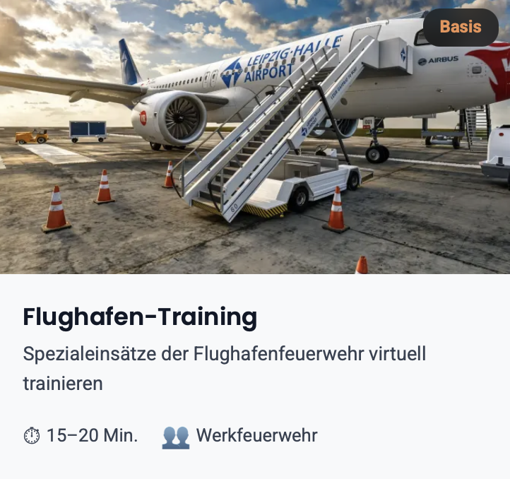Werkfeuerwehr - Training