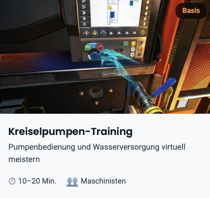 Maschinisten - Training