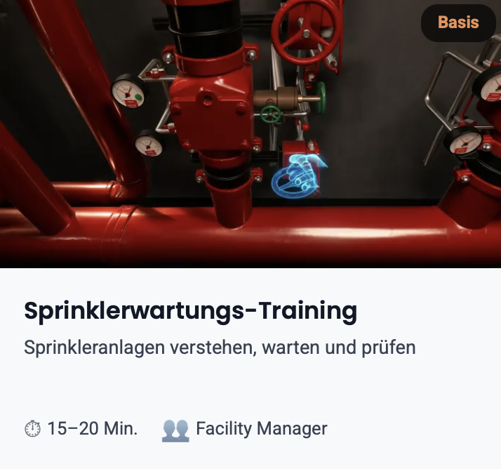 Werkfeuerwehr - Training