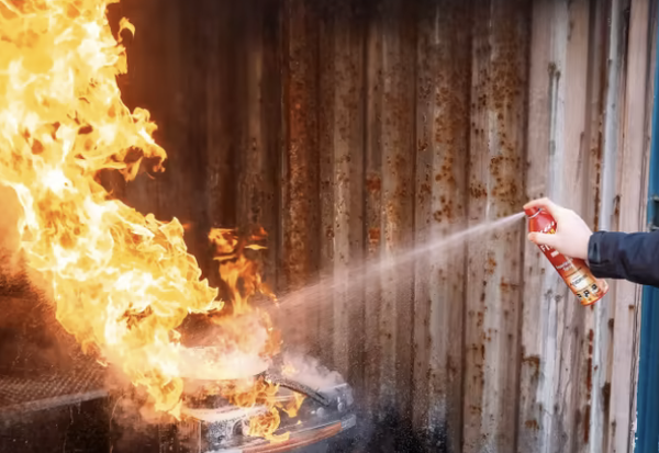 Erstausbildung Brandschutzhelfer (Mainz) + Löschspray