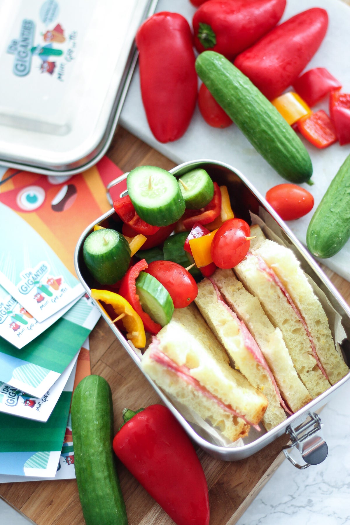 Gigantjes Broodtrommel Snacks / Hartig / Recepten | Wat Eet Elisa