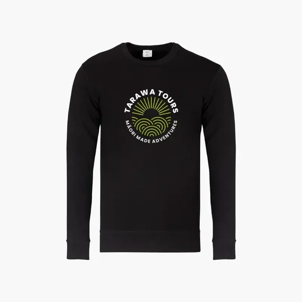 Tarawa Tours Heavyweight Cotton Mens Crew Neck Sweat Shirt
