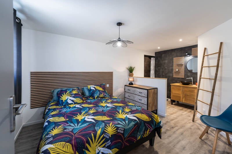 chambre parental gîte LeFIGABOU