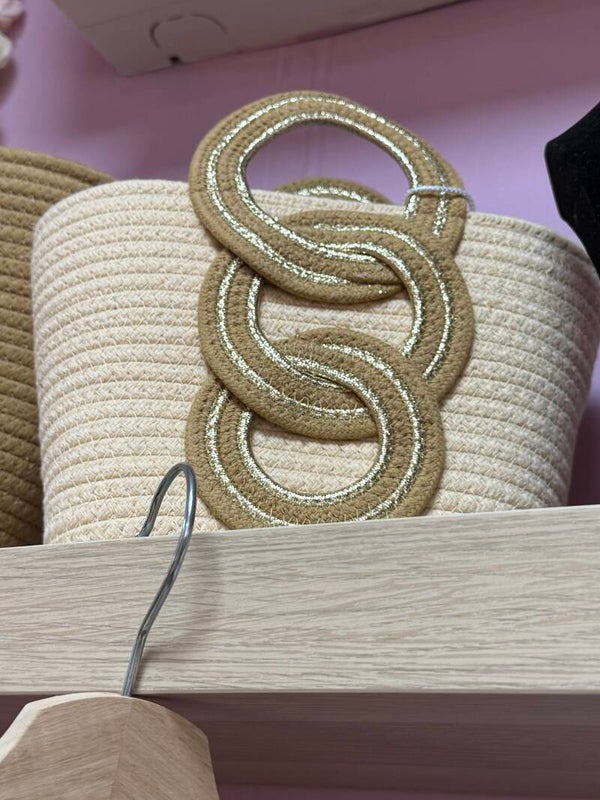 Bolso onda dorada
