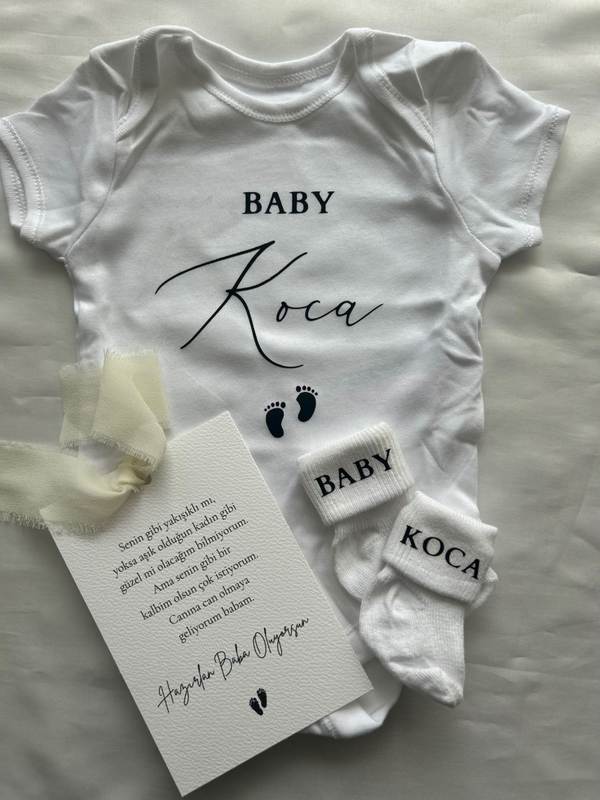 Bebek Müjdesi Seti | Zwangerschapsaankondiging set