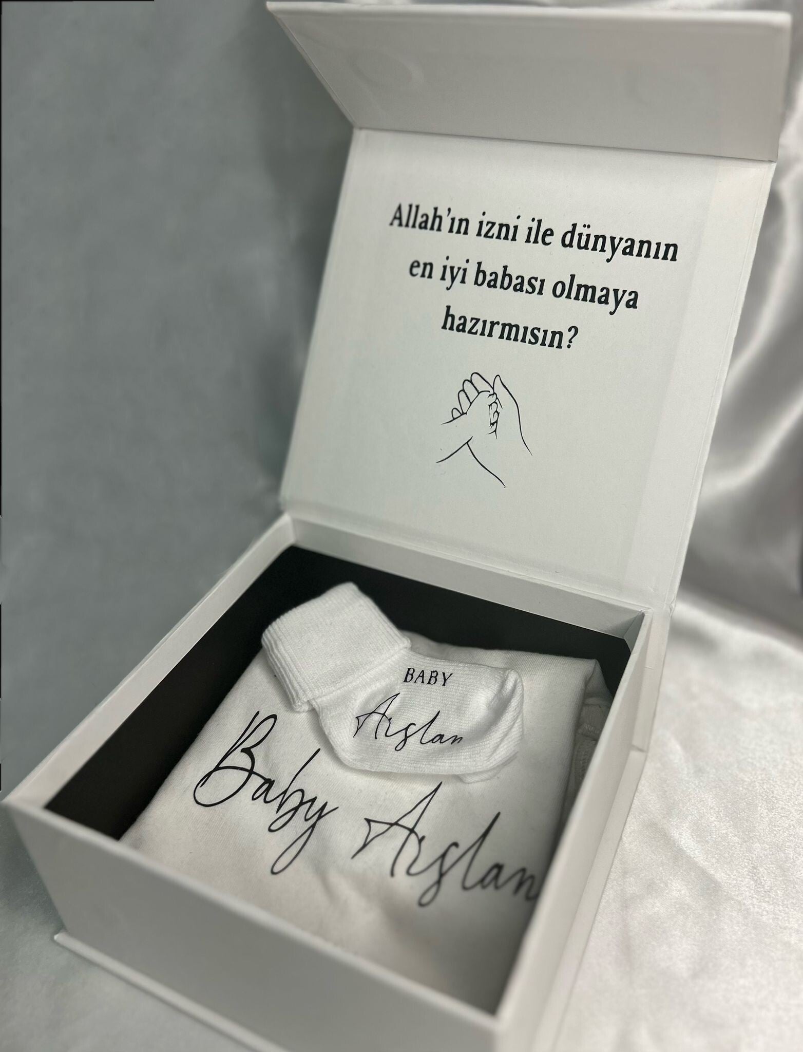 Bebek Müjdesi Kutusu | Zwangerschapsaankondigings box