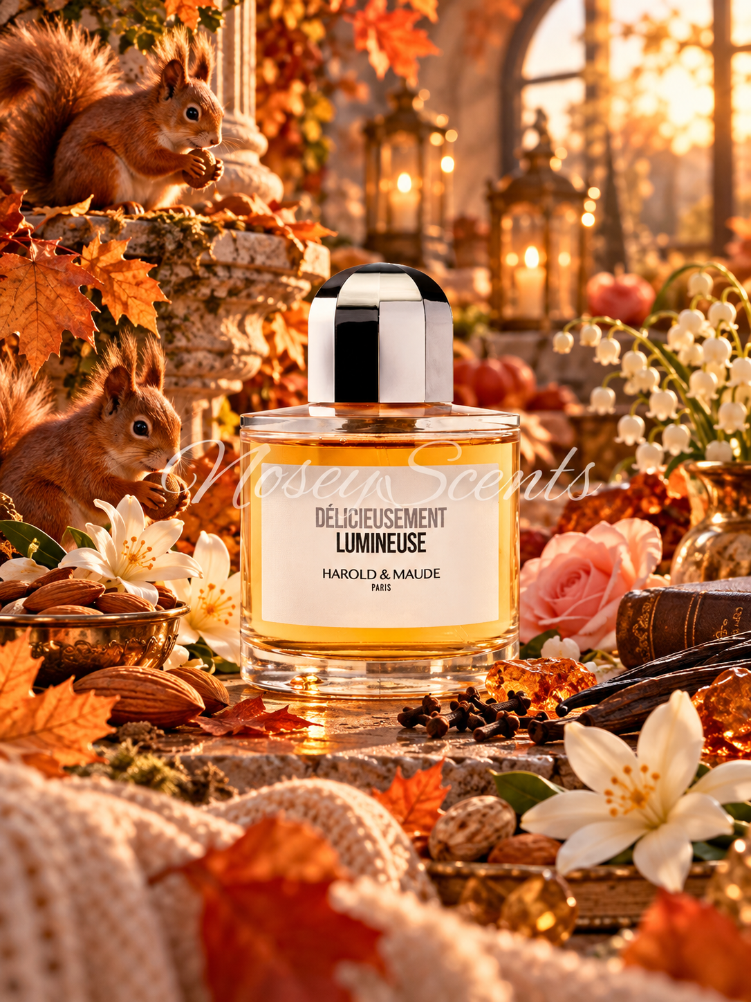 Délicieusement Lumineuse van Harold & Maude – Stralende oranjebloesem, fluweelzachte bloemen en warme amber