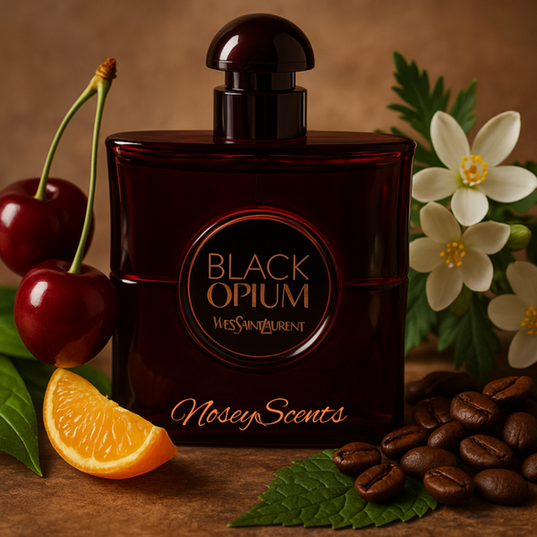 Black Opium over Red Yves Saint Laurent