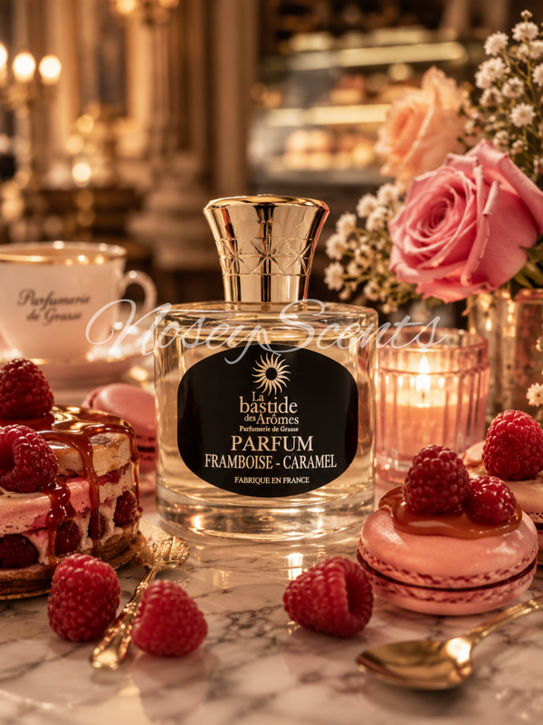 Framboise Caramel – La Bastide des Arômes 100ML