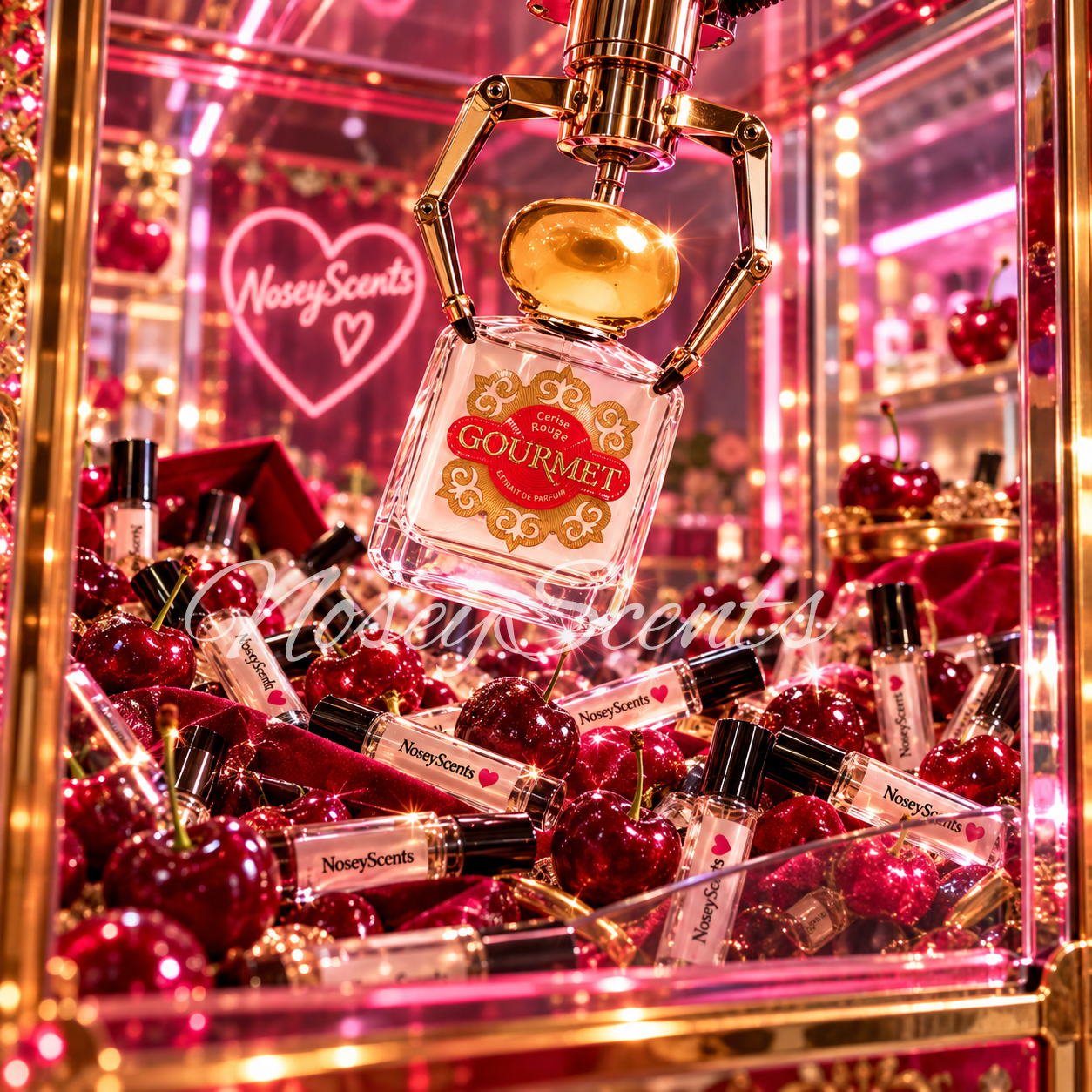 Cerise Rouge van Gourmet – Donkere kersen, warme rum en fluweelzachte vanille