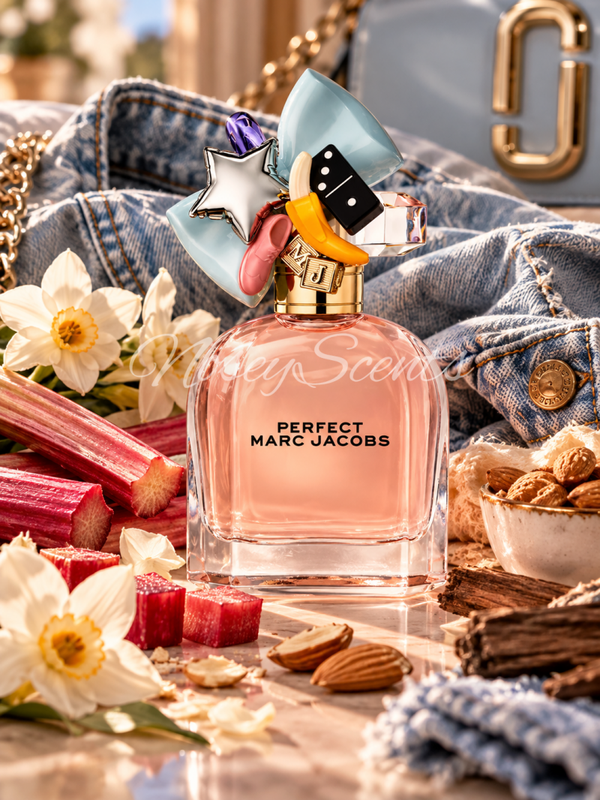 Perfect van Marc Jacobs – Sprankelende rabarber, zachte amandelmelk en warm cashmeran