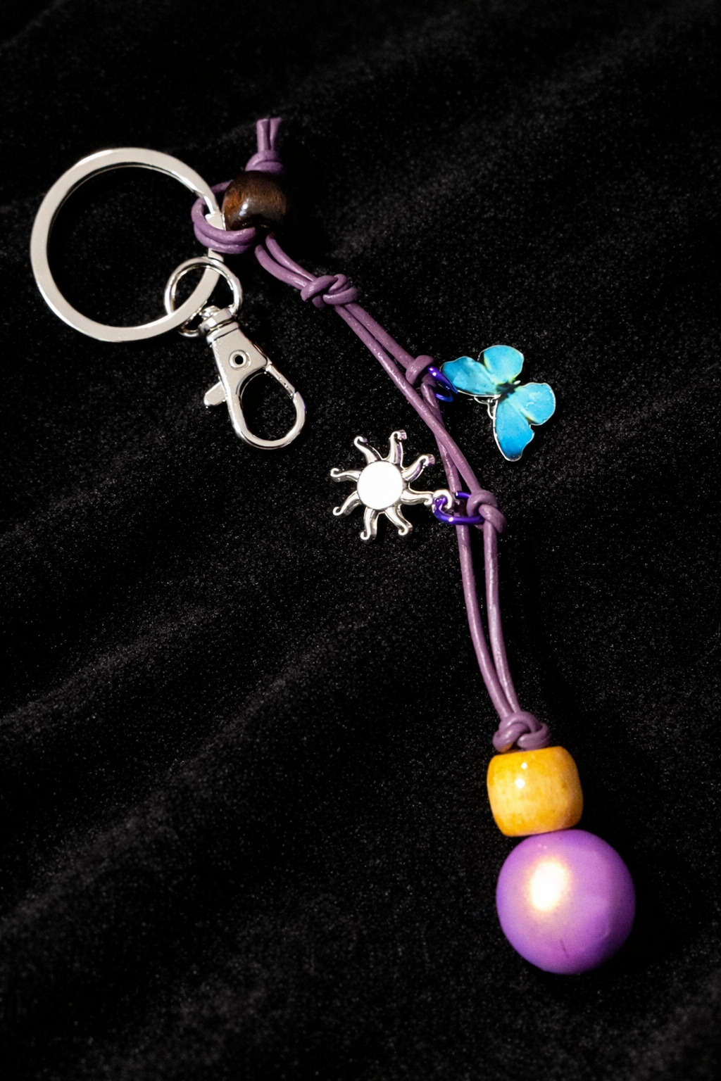 Mini Butterfly Harmony Bell Purse Charm