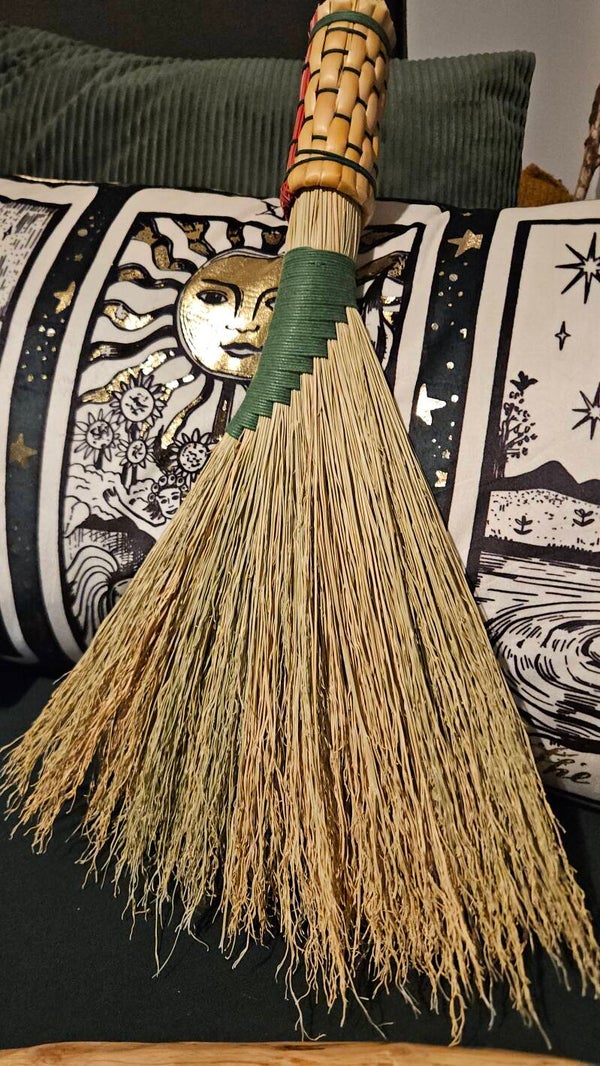 The Hairst-Moon turkey wing hand broom