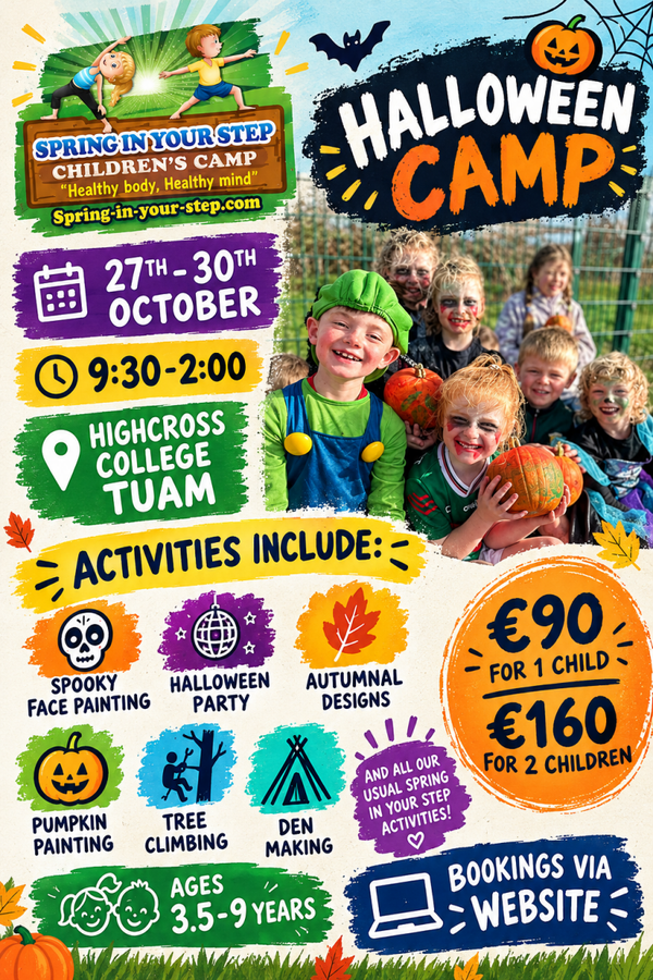 Highcross College Halloween camp